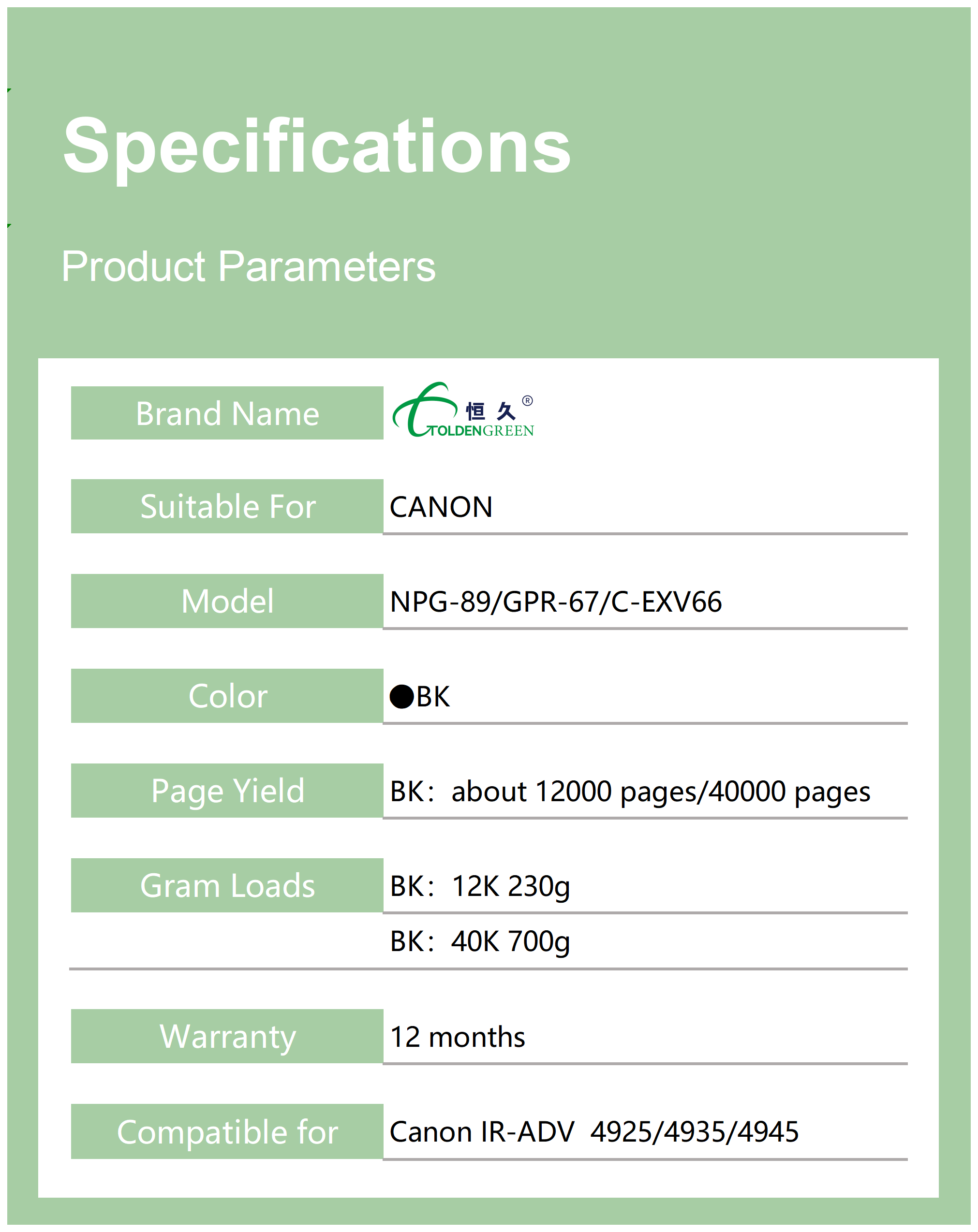 佳能碳粉表格_89